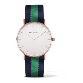 Paul Hewitt PH-SA-R-ST-W-NG-20 con correa de nylon azul y verde
