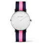 Paul Hewitt Reloj PH-SA-S-ST-W-NLP-20 Unisex con Correa de Nylon Azul y Rosa