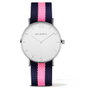 Paul Hewitt Reloj PH-SA-S-ST-W-NLP-20S con Correa de Nylon Azul y Rosa