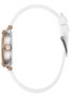 GC Reloj Y18004L1 con correa de silicona blanca