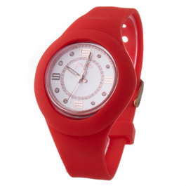 Folli Follie WF13P020ZSR con correa roja y correas intercambiables