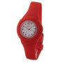 Folli Follie Reloj WF15P042ZSR con Correa Roja y Caja Transparente