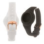 Folli Follie WF15P044ZSS con correa negra y caja transparente