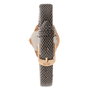 Folli Follie Reloj WF1B006STM con caja dorada y correa gris