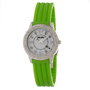 Folli Follie WF5T003ZTWV con correa verde y caja plateada