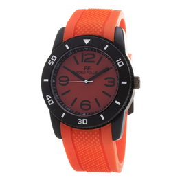 Folli Follie WT13K002ZPR con correa naranja y caja negra