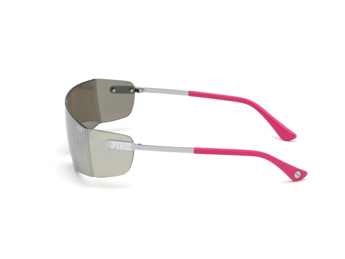 Victoria'S Secret Pink Gafas de sol Sporty Heart Shield Gris