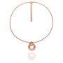 Folli Follie Collar de Acero Inoxidable Rosa 1N15T073R