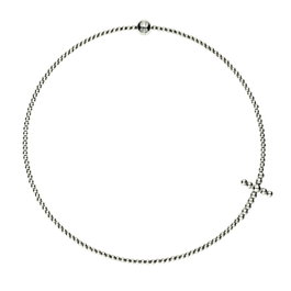 Folli Follie Collar de Acero Inoxidable Plateado
