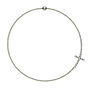 Folli Follie Collar de Acero Inoxidable Plateado