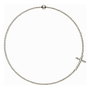 Folli Follie Collar de Acero Inoxidable Plateado