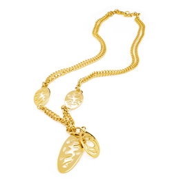 Folli Follie Collar Dorado de Acero Inoxidable 40cm