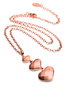 Folli Follie Collar de Acero Inoxidable Rosa 45cm