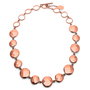 Folli Follie Collar de Acero Inoxidable Rosa 30cm
