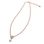 Folli Follie Collar de Plata de Ley Rosa 20cm