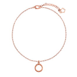 Folli Follie Collar de Acero Inoxidable Rosa 30cm