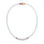 Folli Follie Collar 3N13T007RWC Blanco
