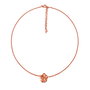 Folli Follie Collar de Acero Inoxidable Rosa 30cm