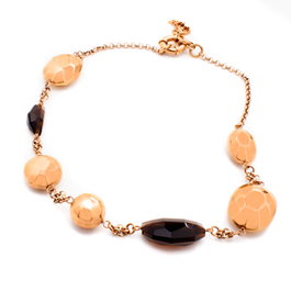 Folli Follie Collar 3N14T011RB en Acero Inoxidable Rosa