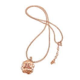 Folli Follie Collar de Acero Inoxidable Rosa 45cm