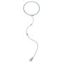 Folli Follie Collar de Acero Inoxidable Plateado 45cm