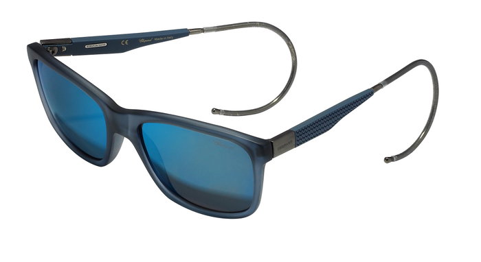 Chopard SCH156M57AGQB con montura azul transparente Chopard SCH156M57AGQB con montura azul transparente
