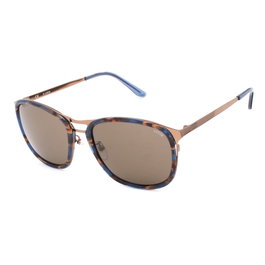 Lozza SL2199570R80 Gafas de sol Unisex Bronzo Lucido Totale