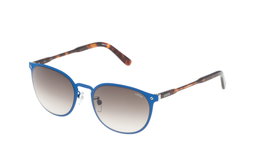 Lozza SL2234M530RD5 Gafas de sol unisex con montura azul opaco