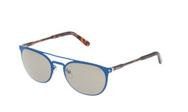 Lozza SL2235M53RD5X Gafas de Sol Unisex Blu Opaco