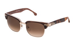 Lozza SL2253M52300K Gafas de sol con montura oro rose lúcido