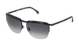 Lozza SL2282M590531 Gafas de sol unisex con montura negro semilúcido
