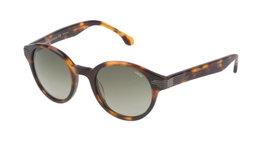 Lozza Gafas de sol SL4073M4909AJ Avana Marrone Green Gradient Smoke
