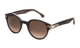 Lozza SL4073M490APB Gafas de sol Top Avana Brown Gradient