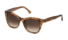 Lozza SL4130M5106XE Gafas de Sol Marrón