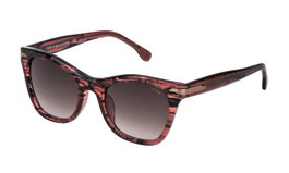 Lozza SL4130M5109G1 con montura rosa striato y cristal degradado