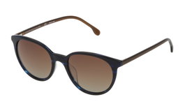 Lozza SL4178M516X8P Gafas de sol Blu striato lucido