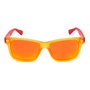 Police SK03350T04R Gafas de sol infantiles naranja semi mate transparente