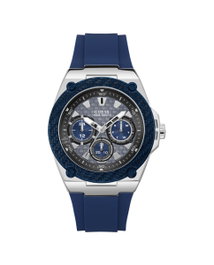Guess W1049G1 con correa de silicona azul