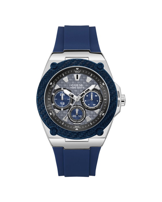 Guess W1049G1 con correa de silicona azul Guess W1049G1 con correa de silicona azul