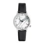 Komono KOM-W2474 Reloj para Mujer con Correa de Cuero Negra