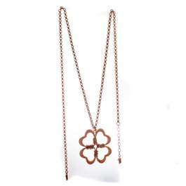 Folli Follie Collar de Acero Inoxidable Rosa 1N15T001R