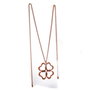 Folli Follie Collar de Acero Inoxidable Rosa 1N15T001R