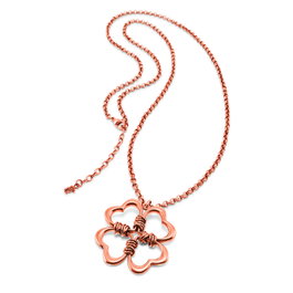 Folli Follie Collar 1N15T002R con Baño de Plata y Detalles Rosa