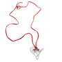 Folli Follie Collar de Plata de Ley Rojo