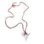 Folli Follie Collar de Plata de Ley Rojo