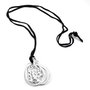 Folli Follie Collar de Plata de Ley Negro 35cm