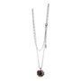 Folli Follie Collar de Plata de Ley Plateado 65cm