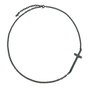 Folli Follie Collar de Plata de Ley Negro 45cm