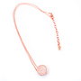 Folli Follie Collar 3N17T021RWC con Baño de Plata y Color Rosa