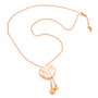Folli Follie Collar de Acero Inoxidable Rosa 35cm